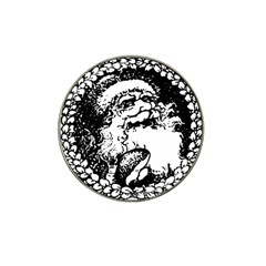 Santa Claus Christmas Holly Hat Clip Ball Marker (10 Pack) by Nexatart