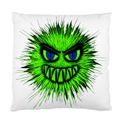 Monster Green Evil Common Standard Cushion Case (one Side) by Nexatart