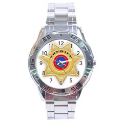 Sheriff S Star Sheriff Star Chief Stainless Steel Analogue Watch by Nexatart