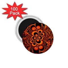 Fractals Ball About Abstract 1 75  Magnets (100 Pack) 