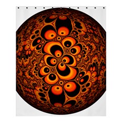 Fractals Ball About Abstract Shower Curtain 60  X 72  (medium) 