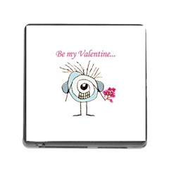 Valentine Day Poster Memory Card Reader (square) by dflcprints