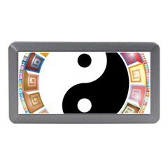 Yin Yang Eastern Asian Philosophy Memory Card Reader (mini) by Nexatart