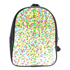 Confetti Celebration Party Colorful School Bags (xl)  by Nexatart
