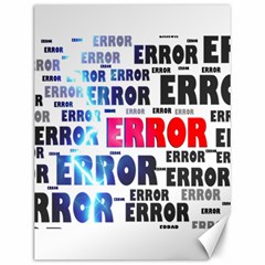 Error Crash Problem Failure Canvas 12  X 16   by Nexatart