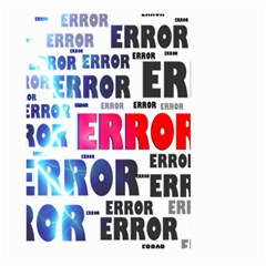 Error Crash Problem Failure Large Garden Flag (two Sides) by Nexatart