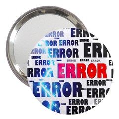 Error Crash Problem Failure 3  Handbag Mirrors by Nexatart