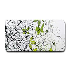 Floral Pattern Background Medium Bar Mats