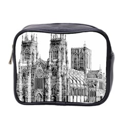 York Cathedral Vector Clipart Mini Toiletries Bag 2-side by Nexatart