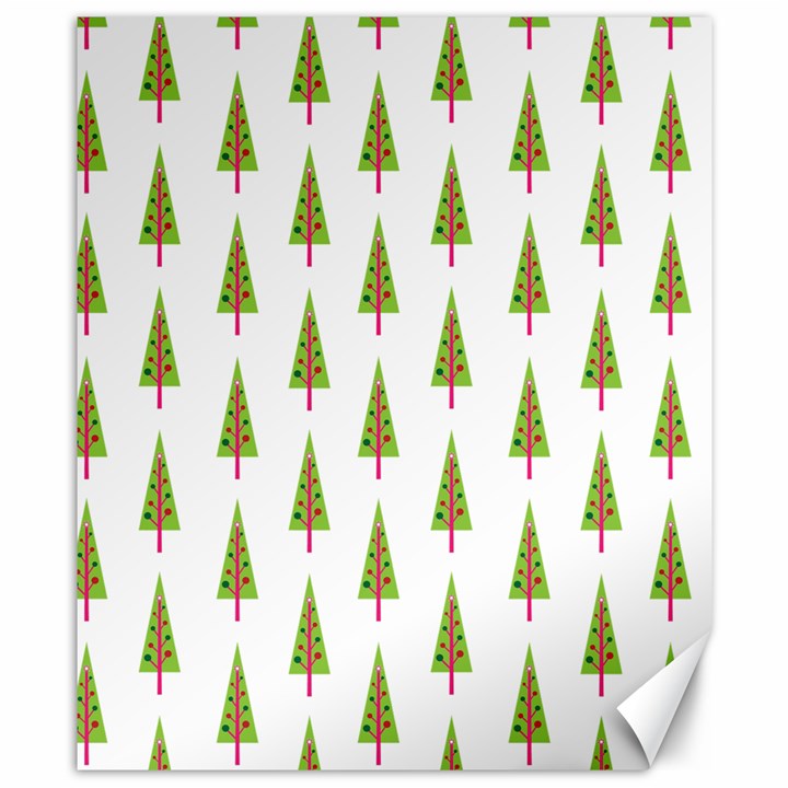 Christmas Tree Canvas 8  x 10 