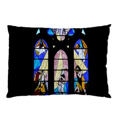 Art Church Window Pillow Case (Two Sides)