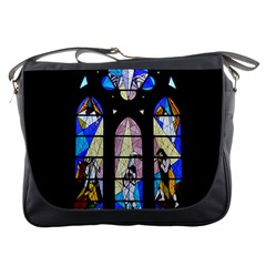 Art Church Window Messenger Bags