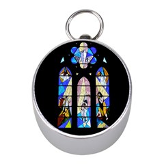 Art Church Window Mini Silver Compasses