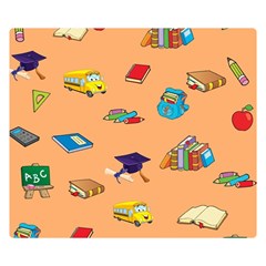 School Rocks! Double Sided Flano Blanket (small)  by athenastemple