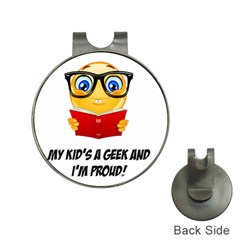 Geek Kid Hat Clips With Golf Markers by athenastemple