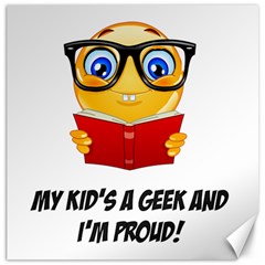 Geek Kid Canvas 12  X 12   by athenastemple