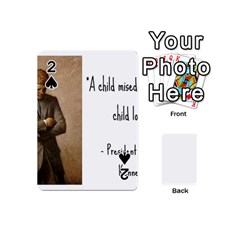 A Child Is Miseducated    Playing Cards 54 (mini)  by athenastemple