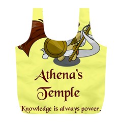 Athena s Temple Full Print Recycle Bags (l)  by athenastemple