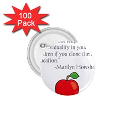 Fruit Of Education 1 75  Buttons (100 Pack) 