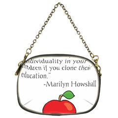 Fruit Of Education Chain Purses (one Side) 