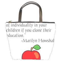 Fruit Of Education Bucket Bags