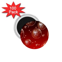 Background Red Blow Balls Deco 1 75  Magnets (100 Pack)  by Nexatart