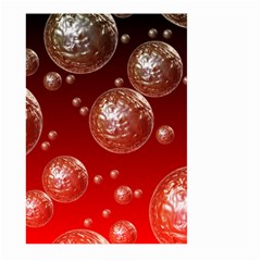 Background Red Blow Balls Deco Large Garden Flag (two Sides) by Nexatart