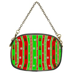 Christmas Paper Pattern Chain Purses (Two Sides) 