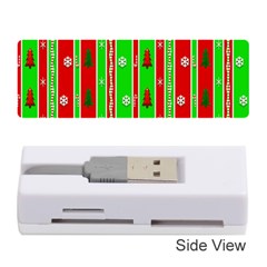 Christmas Paper Pattern Memory Card Reader (Stick) 