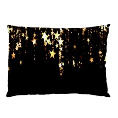 Christmas Star Advent Background Pillow Case (two Sides) by Nexatart