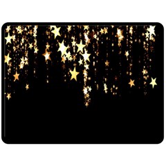 Christmas Star Advent Background Double Sided Fleece Blanket (large)  by Nexatart
