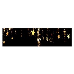 Christmas Star Advent Background Satin Scarf (oblong)