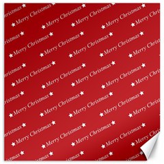 Christmas Paper Background Greeting Canvas 12  X 12   by Nexatart