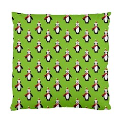 Christmas Penguin Penguins Cute Standard Cushion Case (Two Sides)