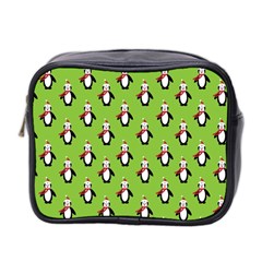 Christmas Penguin Penguins Cute Mini Toiletries Bag 2-Side