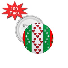 Christmas Snowflakes Christmas Trees 1 75  Buttons (100 Pack) 