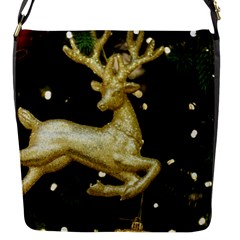 December Christmas Cologne Flap Messenger Bag (s) by Nexatart