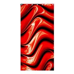 Fractal Mathematics Abstract Shower Curtain 36  X 72  (stall)  by Nexatart