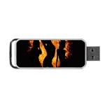 Heart Love Flame Girl Sexy Pose Portable USB Flash (One Side) Front