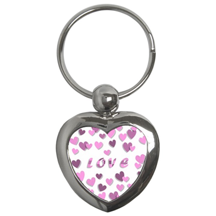 Love Valentine S Day 3d Fabric Key Chains (Heart) 