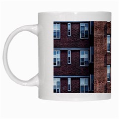 New York Building Windows Manhattan White Mugs by Nexatart