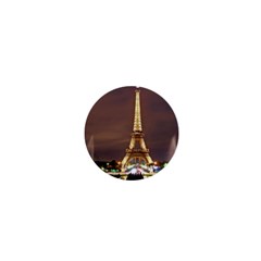 Paris Eiffel Tower 1  Mini Buttons by Nexatart