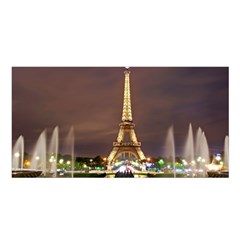 Paris Eiffel Tower Satin Shawl