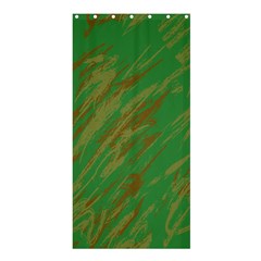 Brown Green Texture                                                 	shower Curtain 36  X 72  by LalyLauraFLM