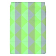 Squares Triangel Green Yellow Blue Flap Covers (L) 