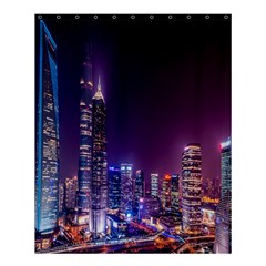 Raised Building Frame Shower Curtain 60  X 72  (medium) 