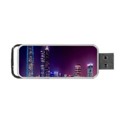 Raised Building Frame Portable Usb Flash (two Sides) by Nexatart