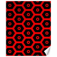 Red Bee Hive Texture Canvas 16  X 20  