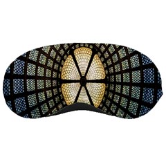 Stained Glass Colorful Glass Sleeping Masks by Nexatart