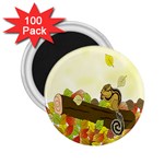 Squirrel 2.25  Magnets (100 pack)  Front